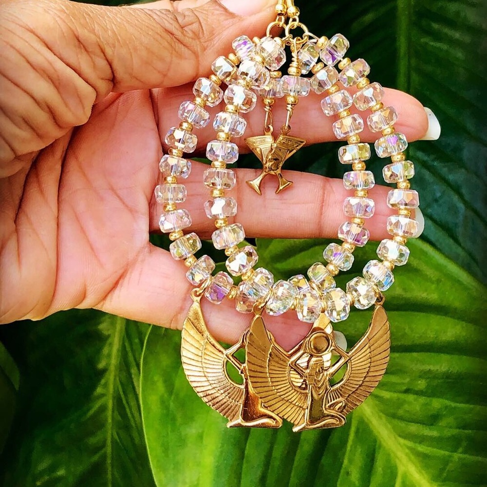 Isis Goddess Earrings